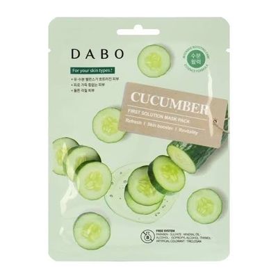 Dabo First Solution Mask Pack (Sheet Mask) – CUCUMBER_img_0