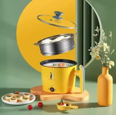 Electric Rice Cooker Household 220V Hot Pot cooker For Students Dormitory Multi-functional Electric Cooking Machine Nonstick Pan_img_5