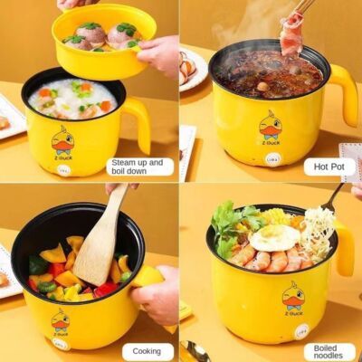 Multifunctional 1.8L Mini Rice Cooker Non-Stick Cookware for Kitchen_img_3