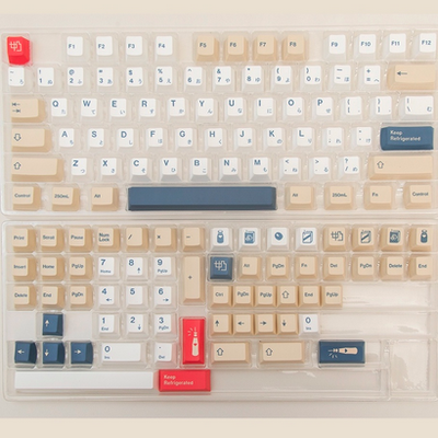 Soymilk PBT Dyesub Keycaps - Cherry - En/Jp_img_0