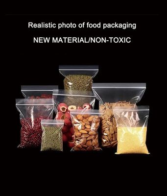 Plastic Zip Lock Bags/Clear Ziplock Poly/Food Grade Ziplock Poly Bag_img_0