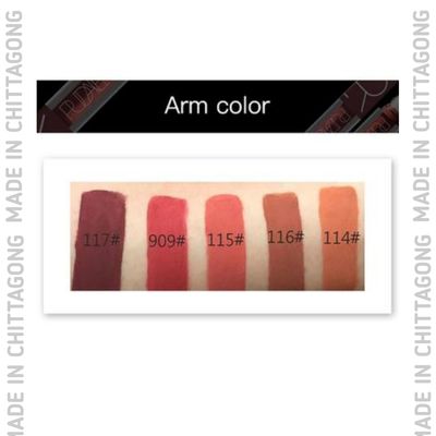 Pudaier Waterproof Long Lasting Matte Liquid Lipstick Matte Lipstick Gloss Set Lipstick Set - 5 pcs_img_2