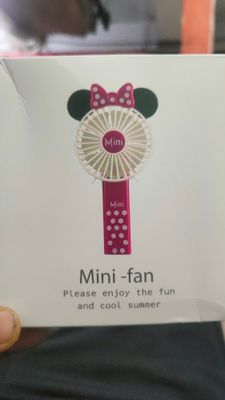 Mini Handheld Fan for Kids – Cute Design, USB Rechargeable & Portable_img_2