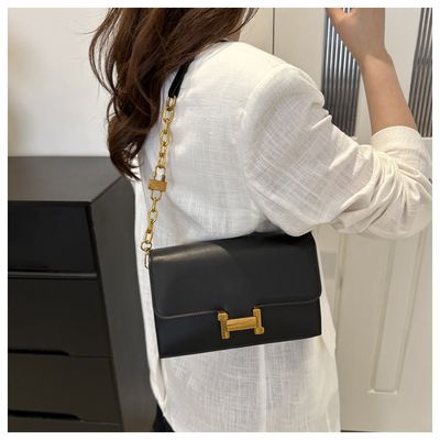 H logo 2 belt shoulder bag_img_4