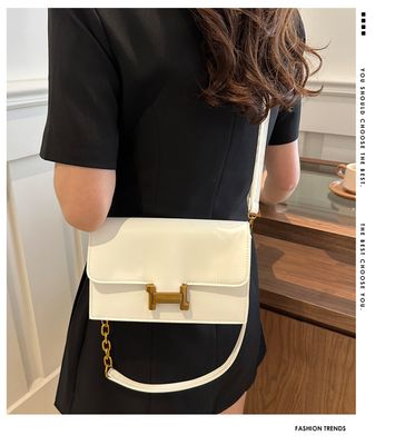 H logo 2 belt shoulder bag_img_5