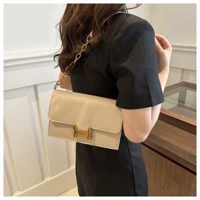 H logo 2 belt shoulder bag_img_9