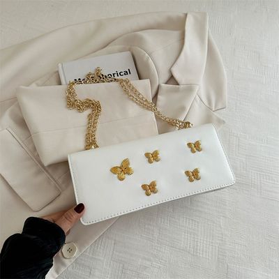Butterfly stone big size shoulder bag_img_4
