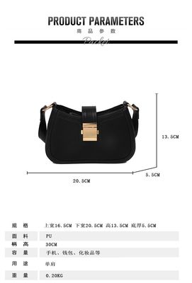 Solid shoulder bag_img_7