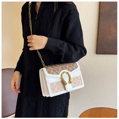 Premium Two compartment with chain Shoulder bag_img_10