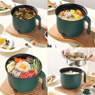 Mini Electric Rice Cooker 1.8L Non-stick Cooking Machine Double Layer Hot Pot Multifunction Electric Cooker 220V_img_0