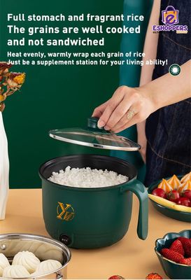 Mini Electric Rice Cooker 1.8L Non-stick Cooking Machine Double Layer Hot Pot Multifunction Electric Cooker 220V_img_2