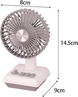 Adjustable Desktop USB Fan – Stylish, Portable & Rechargeable Mini Fan_img_2