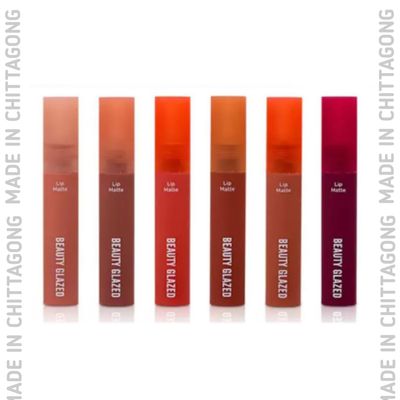 Beauty Glazed Matte Liquid Lipstick Mini Outfit - 8pcs Set_img_1