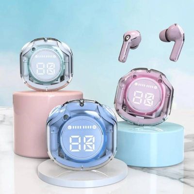 Ultrapods Pro True Wireless Earbuds with Display Transparent Design, Bluetooth 5.3_img_6