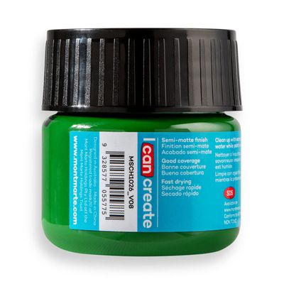 Mont Marte Acrylic Colour Paint Signature 100ml (Sap Green)_img_2