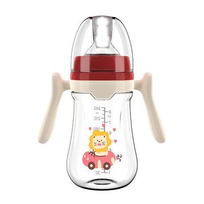 🍼 Infant Wide-Caliber Bottle – 180/240/280ml, with Handle (No Straw) | 👶 ইনফ্যান্ট ওয়াইড-ক্যালিবার বোতল – ১৮০/২৪০/২৮০মিলি, হ্যান্ডেলসহ (🚫 স্ট্রা নেই)_img_5