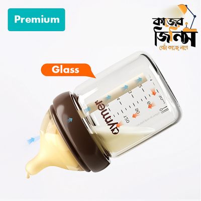 🍼 Newborn Glass Bottle – Anti-Choking & Anti-Flatulence | 👶 নবজাতক গ্লাস বোতল – অ্যান্টি-চোকিং & অ্যান্টি-ফ্ল্যাটুলেন্স_img_5