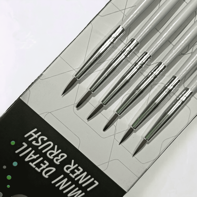 KeepSmiling Mini Detail Liner Brushes Pack Of 6_img_1