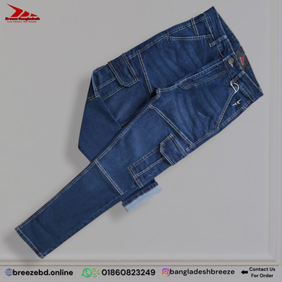 Premium Jeans Cargo (Deep Blue)_img_1