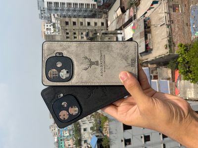 IQOOZ9Turbo mobile phone case protective case trendy silicone full-cover edge anti-drop and sweat-proof fingerprint cloth pattern case_img_0