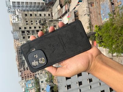 IQOOZ9Turbo mobile phone case protective case trendy silicone full-cover edge anti-drop and sweat-proof fingerprint cloth pattern case_img_5