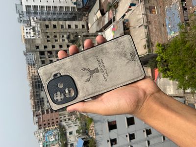 IQOOZ9Turbo mobile phone case protective case trendy silicone full-cover edge anti-drop and sweat-proof fingerprint cloth pattern case_img_4