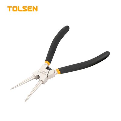 TOLSEN 7" Internal Circlip Plier Straight 180mm Dipped Handle Model 10077_img_0
