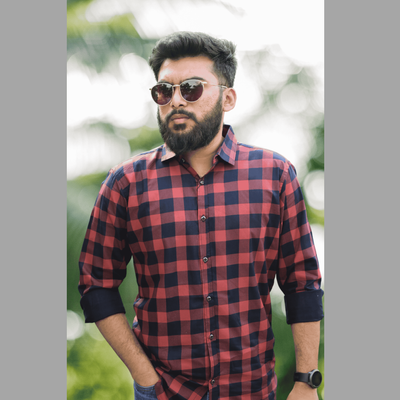 Men Long Sleeve Shirts Red_img_1