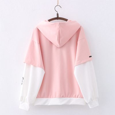 Cute Japanese school skirt, hoody for elementary school students, thin demi-season jacket_img_1