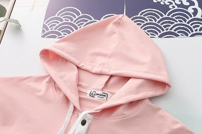 Cute Japanese school skirt, hoody for elementary school students, thin demi-season jacket_img_6