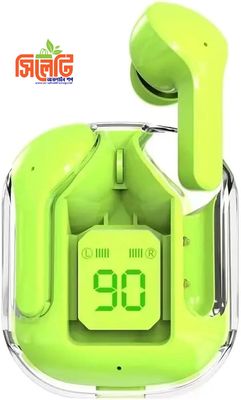 Ultra Pods Pro Bluetooth Earbuds With Display Transparent TWS (Code: 412600)_img_2