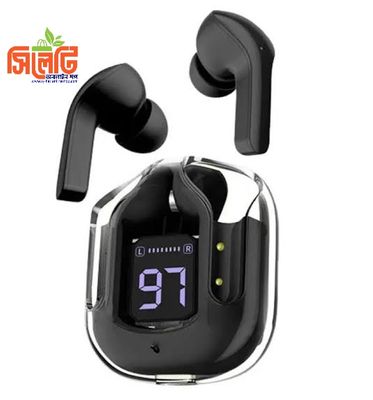 Ultra Pods Pro Bluetooth Earbuds With Display Transparent TWS (Code: 412600)_img_3