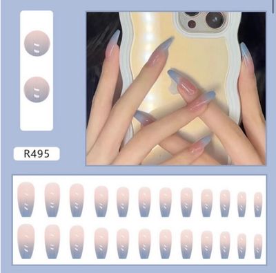 24 pieces fake nail set._img_0