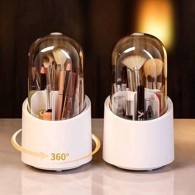 360 rotation portable Makeup Brush holder_img_0