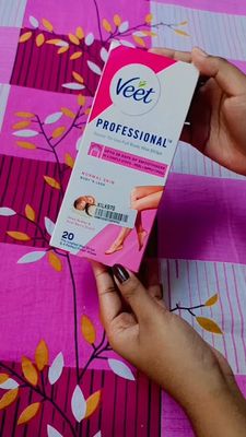 Veet Professional Dry Skin Hair Removal Wax Strips 20 Strips for Body & Legs_img_2