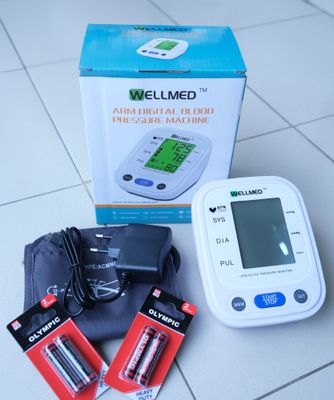 Wellmed Arm Digital Blood Pressure Monitor BP Machine ( Without Battery )_img_0