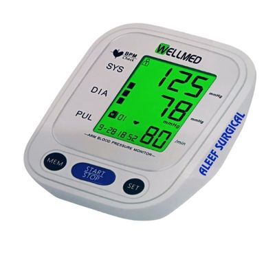 Wellmed Arm Digital Blood Pressure Monitor BP Machine ( Without Battery )_img_1