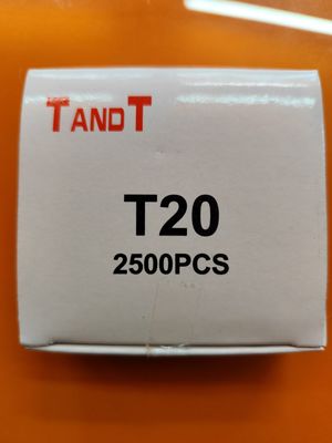 TANDT Air Nailer Pin (Long : 20mm | 25mm | 36mm | 38mm | 50mm ), 2500pcs Per Box; Model : TT20_img_1