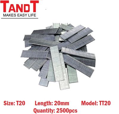 TANDT Air Nailer Pin (Long : 20mm | 25mm | 36mm | 38mm | 50mm ), 2500pcs Per Box; Model : TT20_img_2