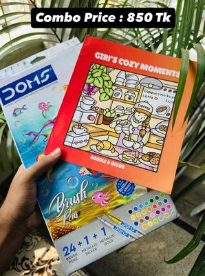 Any Book + 26 Color Brush Pen Combo_img_0