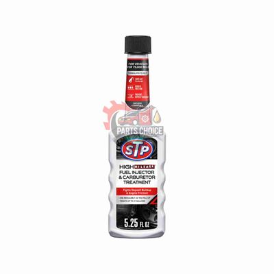 STP HIGH MILEAGE FUEL INJECTOR & CARBURETOR TREATMENT CLEANER 155ML_img_0