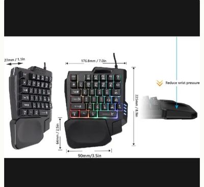 5 in 1 Gaming Keyboard and Mouse Combo-MK500_img_2