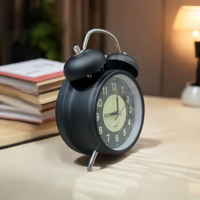 Bell Alarm Black And Yellow (REDIUM) Clock (TC-219)_img_1