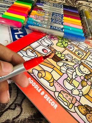 Any Book + 26 Color Brush Pen Combo_img_3