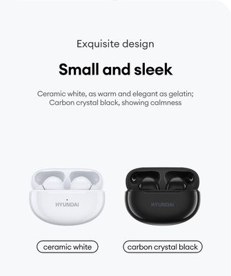HYUNDAI LP5 Gaming Wireless Bluetooth Earphones Low Latency Headphones 50H Long Battery Life Earbuds Noise Reduction_img_7