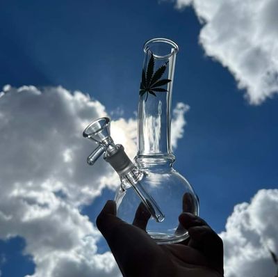10 inches Glass Bong Tube_img_0