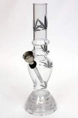 7″ Acrylic Bong with Integrated Grinder_img_0