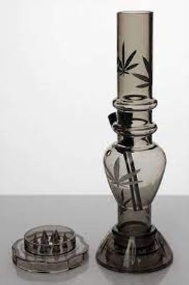 7″ Acrylic Bong with Integrated Grinder_img_1