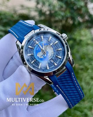 Omega Aqua Terra World Timer Black (AA)_img_0