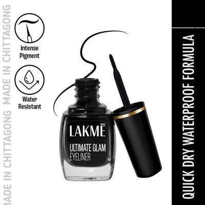 AKME Ultimate Glam Eyeliner - Black 9ml_img_1